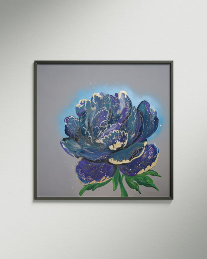 Blue Peony | Fine Art Print