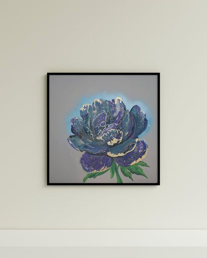 Blue Peony