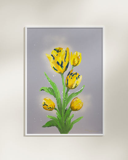 Golden Tulips | Fine Art Print